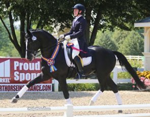 Emily Wagner and Wakeup win the 2013 U.S. Developing PSG Horse Championships :: Photo © Mary Phelps
