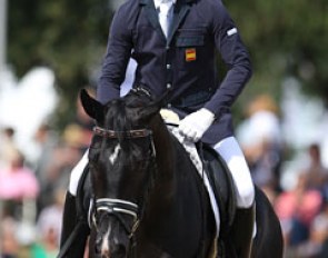 Spanish Juan Francisco Fernandez Munoz is one of the few riders able to put a smile on their face at the end of the test