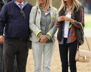 Ullrich Kasselmann with Sa Coeur's owner Elena Knyaginicheva