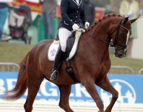 Sandra Sterntorp on Red Devil (by Don Primero x Chirac)