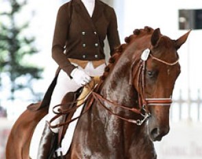 Heather Blitz and Paragon at the 2013 World Dressage Masters in Palm Beach :: Photo © Sharon Packer