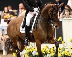 Lars Petersen and Mariett at the 2013 CDI West Palm Beach :: Photo © Sharon Packer