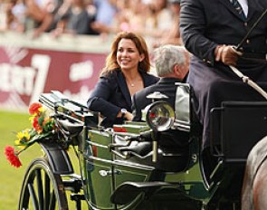 Princess Haya gets honoured at the 2014 CHIO Aachen :: Photo © Astrid Appels