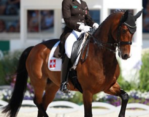 Swiss Marcela Krinke-Susmelj on the Danish bred Molberg (by Michellino)