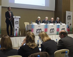 A session on rules revision with National Federation delegates attending the FEI General Assembly 2014 took place in Baku (AZE)