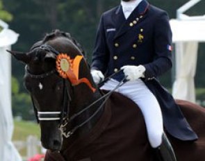 Marc Boblet and Deauville at the 2014 CDI Deauville