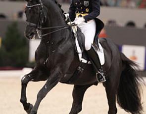 Terhi Stegars and Axis TSF at the 2014 CDI-W 's Hertogenbosch :: Photo © Astrid Appels