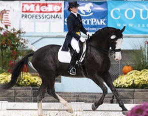 Lauren Chumley and Millennium at Dressage at Devon