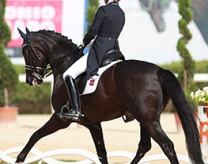 Carina Brynildsen on Shiraz Black