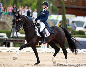 Fulltime at the 2014 European Junior Riders Championships in Arezzo, Italy :: Photo © Astrid Appels