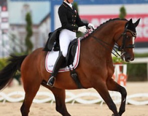 Best Dane on the team was new comer Kathrine Springborg on May Candelora (by Michellino)