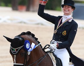 Jorinde Verwimp is the first young rider ever to achieve an individual medal for Belgium at a European Young Rider Championship