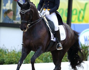 Paulinda Friberg and Di Lapponia T at the 2014 CDI Hagen in April :: Photo © Astrid Appels