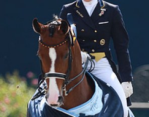 Lisa Maria Klossinger and FBW Daktari at the 2014 CDIO-PJYR Hagen :: Photo © Astrid Appels