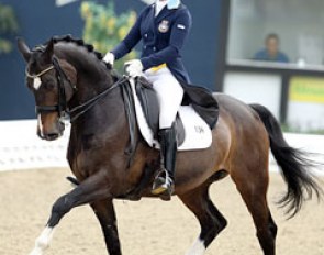 Sofie Lexner and Charming Boy were having an off day in the Grand Prix in Hagen with lots of miscommunications which ended in her retiring