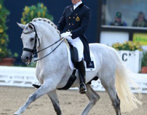 Marc Peter Spahn and Ekwador at the 2014 CDI Hagen :: Photo © Astrid Appels