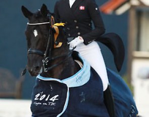 Victoria Vallentin and Geisha at the 2014 CDIO-PJYR Hagen :: Photo © Astrid Appels
