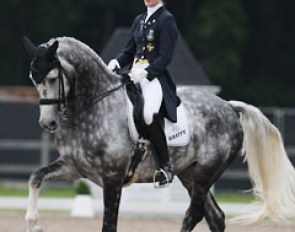 Marina Mattsson and Cassio at the 2014 CDI Kapellen :: Photo © Astrid Appels