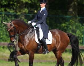 Delphine Meiresonne on Wipsy van 't Heihof