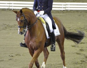 Shingo Hayashi and Peter Pan win the 2014 Japanese Dressage Championships