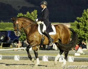 New Zealand Grand Prix pair Bill Noble and Airthrey Highlander :: Photo © Libby Law