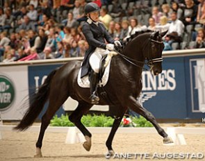 Siril Helljesen and Rosenstolz at the 2014 CDI Oslo :: Photo © Anette Augestad