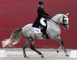 Sarah Warne on her developing Prix St Georges horse Batialo