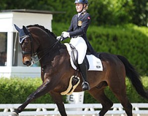 Astrid Westberg Rikheim on Cartier at the 2014 CDI Roosendaal :: Photo © Astrid Appels