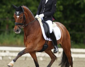 Zoe Schipper on the talented French bred German riding pony Dolce Vita, better and internationally known as Oualidaluna (by Valido)