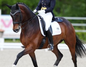 Petra van Esch and Fido Dido at the 2014 CDI Roosendaal :: Photo © Astrid Appels