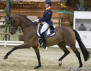 Dana van Lierop and Equestricons Walkure (by Romanov x Donnerschwee) :: Photo © Digishots