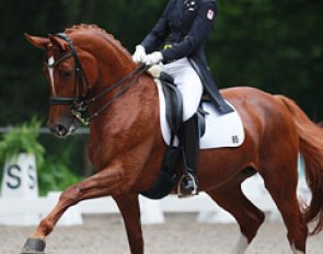 German Under 25 rider Nadine Husenbeth on Florida :: Photo © Astrid Appels