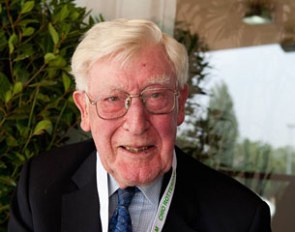 Jacques Schoufour (NED), honorary chairman of CHIO Rotterdam, who has died at the age of 86.