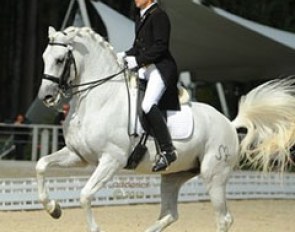 Ivan Antochika on the PRE bred Zingaro