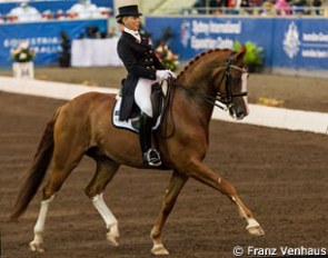 Judy Dierks and Diamond Star competing in Sydney :: Photo © Franz Venhaus