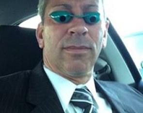 Canadian Grand Prix rider and judge Lee Tubman rejoiced in the fact that his "new Florida judging glasses have finally arrived"