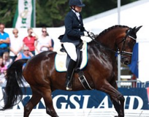 Maj Christine Ehnberg on Quentin SV (by Quaterback x De Niro)