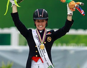 Charlotte Dujardin, 2014 World Champion Dressage :: Photo © Astrid Appels