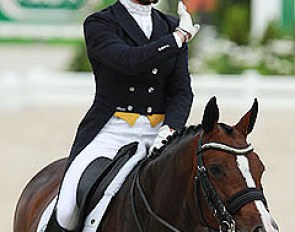 Megan Lane and Caravella at the 2014 World Equestrian Games :: Photo © Astrid Appels