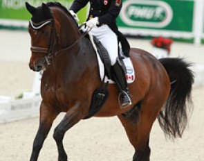 The best performing Canadian pair was Belinda Trussell on Anton