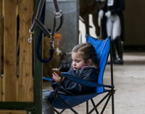 Chilling out in the barn