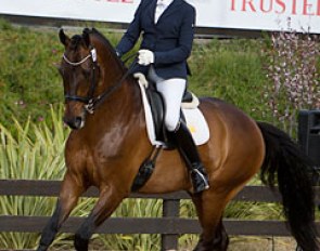 Show organizer Annabelle Collins is also competing this weekend at the 2015 CDI Barcelona