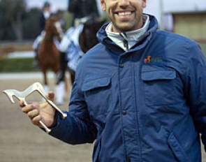 Sponsor representative Adama de Susa is all smiles