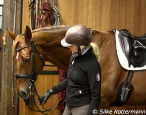 Anna von Wendt with Denzel 