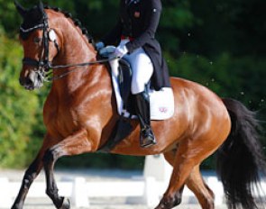 First reserve for the 2015 British young riders team: Claire Gallimore on Annette Ballerina :: Photo © Astrid Appels