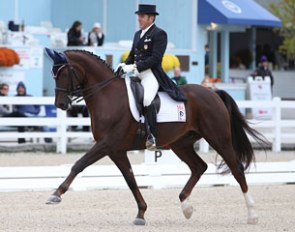 Cesar Parra and Blickpunkt at the 2015 CDI-W Devon :: Photo © Conklin Photography