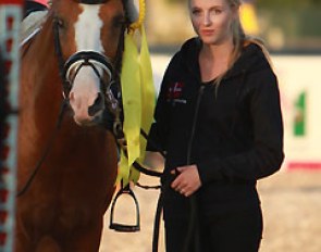 Sandra Aagaard Hyrm with Der Harlekin B