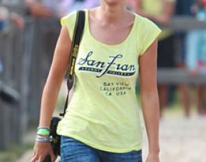 Dr. Selene Scarsi at the 2015 European Pony Championships :: Photo © Astrid Appels