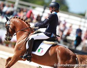 Italy's Nina Teresa Zennaro on Duesmann