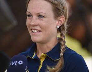 Swedish team rider Emilie Nyrerod